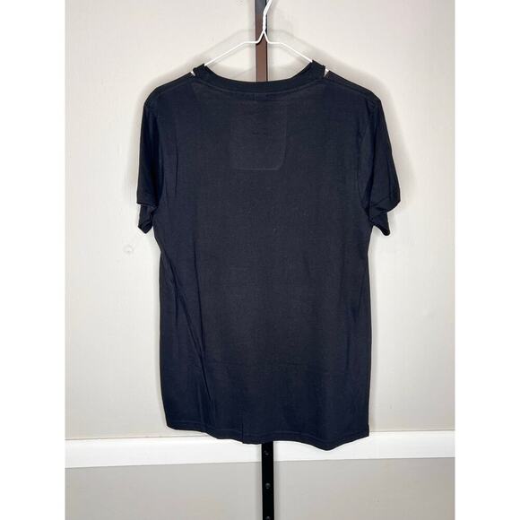 Johnny Cash The Man In Black Nashville V Cut Out Short Sleeve Tee Size Small - Picture 3 of 6